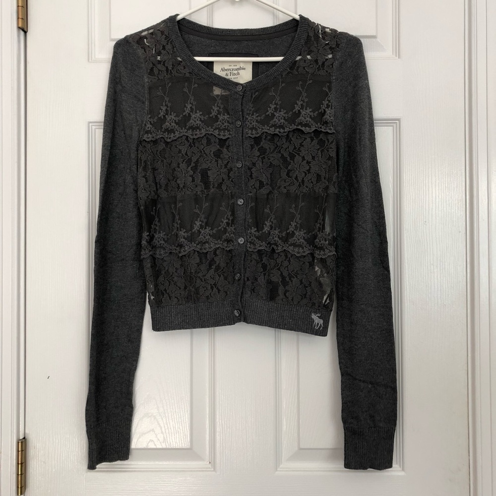 Abercrombie & Fitch Lace Cardigan